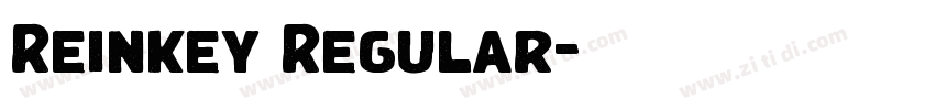 Reinkey Regular字体转换 Reinkey Regular字体转换